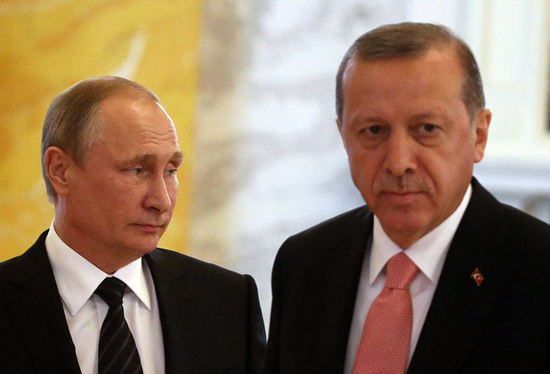Владимир Путин и Реджеп Ердоган Владимир Путин и Реджеп Ердоган