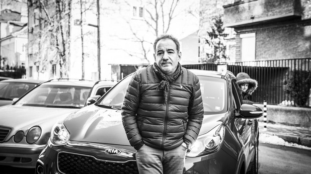 Стефан Командарев с Kia Стефан Командарев с Kia