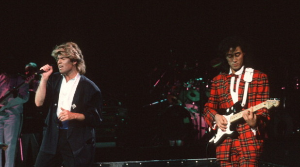 George Michael and Andrew Ridgeley George Michael and Andrew Ridgeley