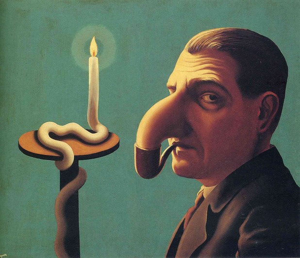 Rene Magritte - La Lampe philosophique, 1936 Rene Magritte - La Lampe philosophique, 1936