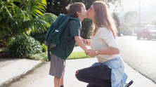 mother-and-son-school