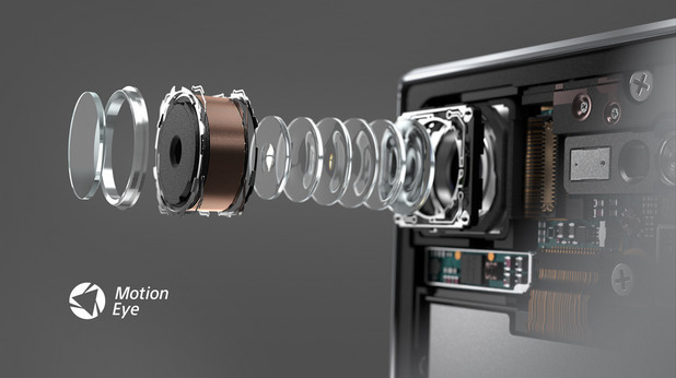 Motion Eye камерата на Sony Xperia XZ Premium.