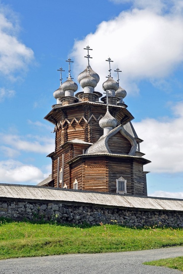 кижи, русия, дървени църкви кижи, русия, дървени църкви