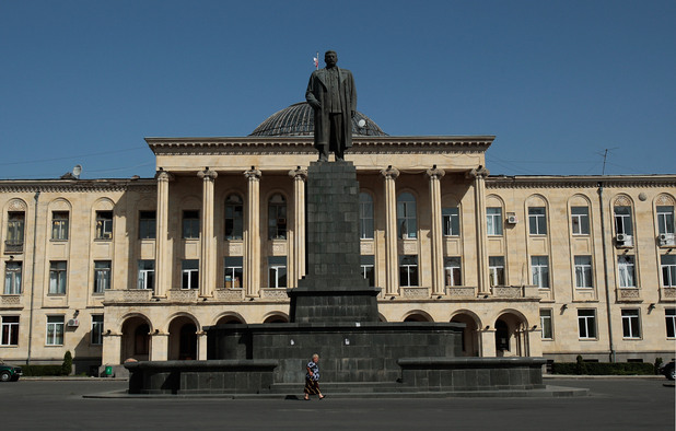 гори, грузия, град гори, родния град на сталин гори, грузия, град гори, родния град на сталин