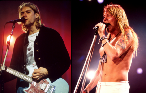 Nirvana и Gnuns N' Roses Nirvana и Gnuns N' Roses