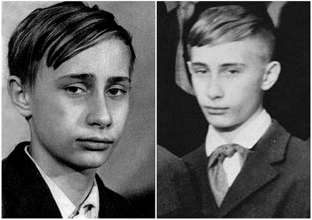 Владимир Путин като дете Владимир Путин като дете