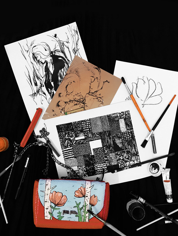 Collective - чанта с рисунка Collective - чанта с рисунка