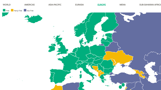 Äîêëàäúò íà Freedom House çà 2018 ã. Äîêëàäúò íà Freedom House çà 2018 ã.