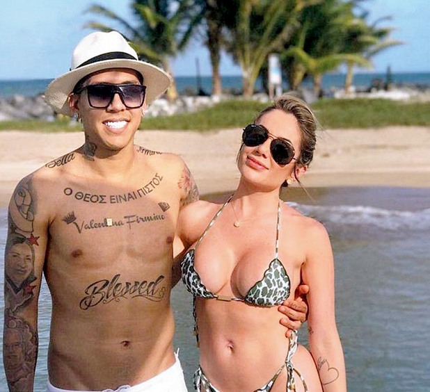 роберто фирмино, wags, лариса перейра роберто фирмино, wags, лариса перейра