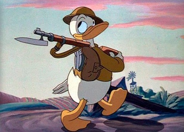 Доналд Дък на война Доналд Дък на война