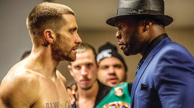 50 Cent и Джейк Джиленхол в Southpaw 50 Cent и Джейк Джиленхол в Southpaw