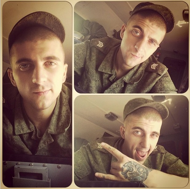 Руски войници в Instagram Руски войници в Instagram