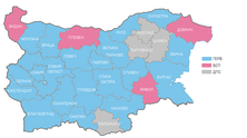 карта - избори