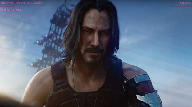 Киану Рийвс в Cyberpunk 2077 Киану Рийвс в Cyberpunk 2077