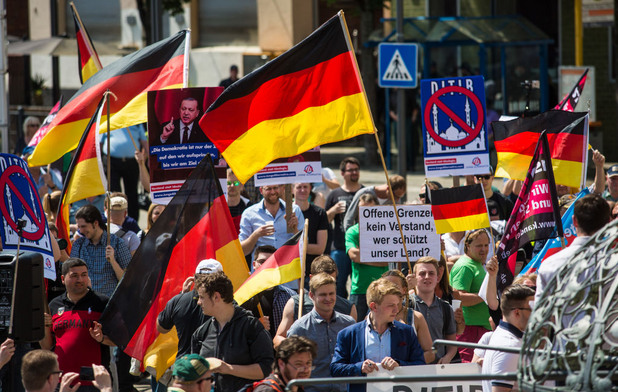 митинг на младежката организация на afd